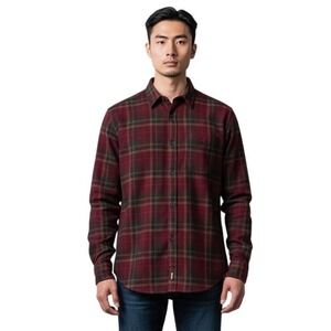Woolrich Mens Plaid Flannel Shirt Size XL